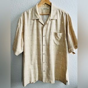 Tommy Bahama Mens silk shirt